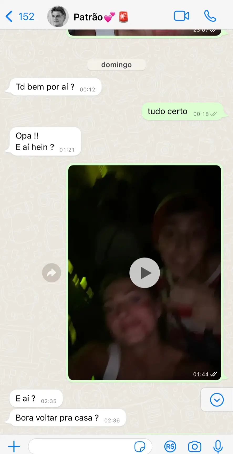 algumas conversar com o meu pai kkkkkkkk