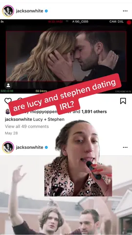what do you think? #tellmelies #tellmelieshulu #tellmeliesep10 #gracevanpatten #jacksonwhite #fyp are lucy and stephen dating in real life ? #greenscreen 