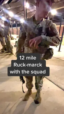 Paratrooper Ruck-March #army #military #ruckmarch #12miles 