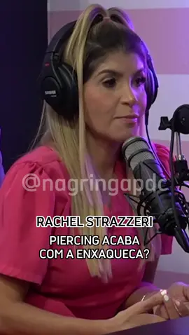 Rachel Strazzeri @furinhodeouro fala sobre a relação entre PIERCING e ENXAQUECA!  #piercing #piercingdeluxo #bodypiercing #furinhodeouro #nagringa #nagringapc🎙 #nagringapodcast #orlando #orlandoflorida #brasil