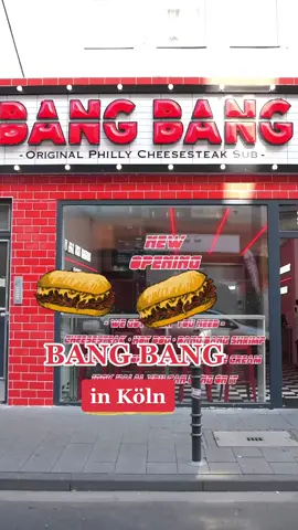 Ich teste die Neueröffnung 📍BANG BANG in Köln 😋🤝 #food #restaurant #foodspots #cologne #cheesesteak 