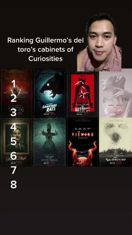 All of the episodes was really good ✨ Just a personal ranking tho hihi #guillermodeltoro #cabinetsofcuriosities  #netflixrecommendation #fyp #foryou #netfix