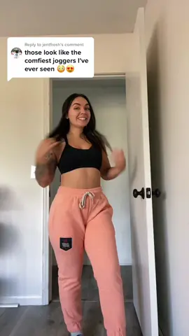 Replying to @jentfresh @raw_gear code: abby 🥵🔥 they just dropped!! #rawgear #joggers #style #fashion 