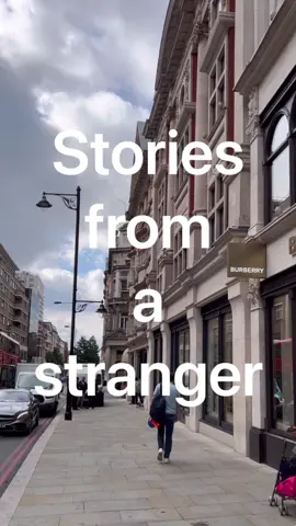 Every Stranger has a Story, Let’s Start Listening  @Burberry  #Burberry 