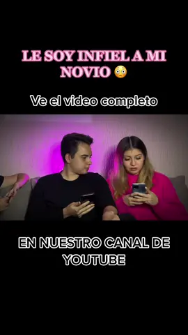 Ustedes que hubieran hecho ? 🤔 VIDEO COMPLETO EN NUESTRO CANAL DE YOUTUBE 😌@Jen & Miguel #youtube #contenido #infiel #novio #novia #bromas 