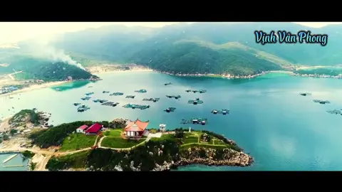 Vịnh Vân Phong nhìn từ flycam. Quá đẹp, quá tuyệt vời.#vanpong #KKTVP 