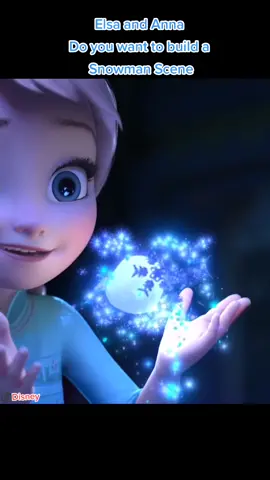 Do You want to build a Snowman Scene from frozen #frozen #doyouwanttobuildasnowman #disneyprincess #foryoupage #fyp #waltdisney 