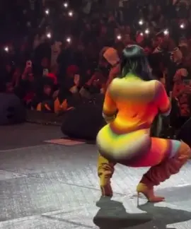 nicki minaj on stage at power house performing 