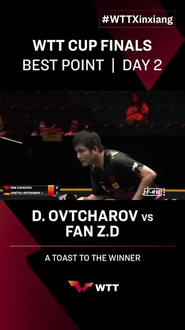 This gorgeous hit from Dima Ovtcharov is undoubtedly what stayed in our minds from #WTTXinxiang 😍⁠ ⁠ More from the #WTTCupFinals LIVE 👉 youtube.com/wttglobal OR worldtabletennis.com/livevideo