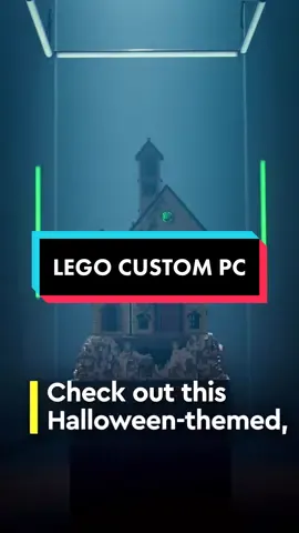 @lego ❌ @aftershockpc we’re super proud of this latest creation, a haunted house gaming pc made of 20,000 bricks 👻🎃