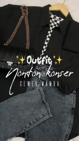 Lgi musim konser nih, cewek mamba merapat😎 #fyp #flks #cewekmamba #ootdhijab #ootdnontonkonser #nontonkonser #flksyaguys🥰biarrame🥰 #outfitinspo #outfitinspiration #jiniso 