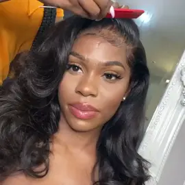 just snapped💗16inch hair is also amazing! ! !#hairstyle #wig #wigs #bodywave