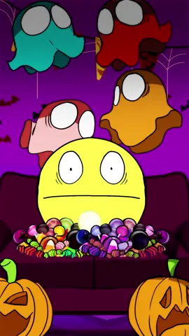 Happy Halloween Pacman #pacman #halloween #animation #2d 
