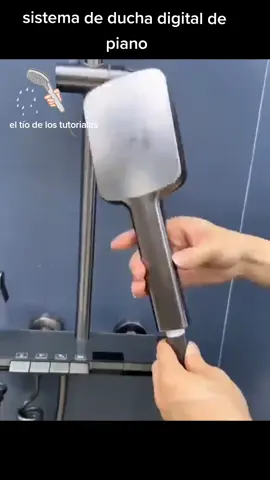 sistema de ducha digital de piano #washer #baño #ducha #hogar #remodelacion #mexico 