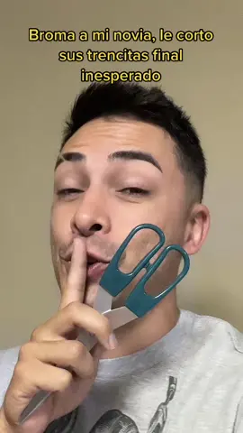 Broma a mi novia le corte sus trenzas y salió mal #Comedy #comedia #broma #novia 