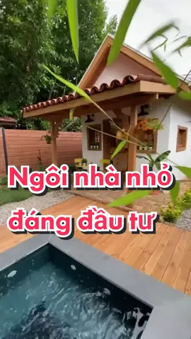 Một ngôi nhà nhỏ để nghỉ ngơi cuối tuần , đáng để đầu tư #nhavuon #nhanghiduong #xaynha #xuhung 