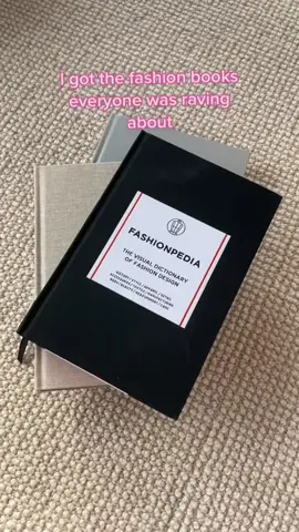 So I caved and bought the fashion books everyone was raving about for my business 😍💗 #fashiontiktok #fashionary #fashionbook #fashionpedia 