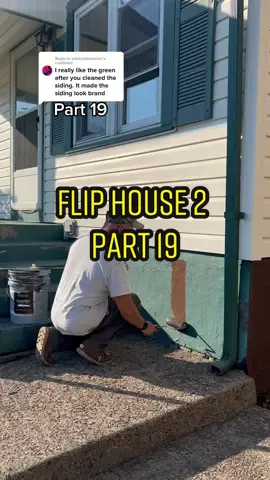Replying to @katdoublestackz Paint can make a house look so much better!  #series #DIY #fixerupper #diyproject #exterior #painting #beforeandafter #husbandwife #design #homeremodel #renovation #fliphouse  Ohio weather is crazy ☀️❄️ 1 day it’s frosty - Next day it’s hot.
