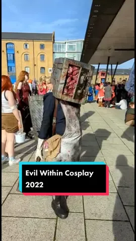Had a lot of fun at MCM Comic Con 2022 cosplaying as The Keeper from The Evil Within All made from foam and cardboard and many months of crafting! #mcmcomiccon #comiccon #theevilwithin @Bethesda #horror #gaming #cosplay #cosplayer 