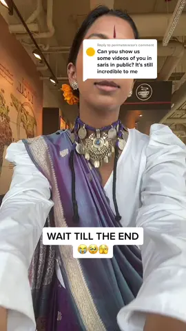 Replying to @perimeterarea LMAO I TURN INTO MUSH 💩 🥹💝 #drapetherapy #drapeordrip #drapesculpt #saree #sareeblouse  #sareelover #sarigami #sareeculture #culture #vivalasaree #sareehack #SelfCare #selflove #bodypositivity #torontoblogger #torontovlog #torontoinfluencer #torontotiktok #toronto 