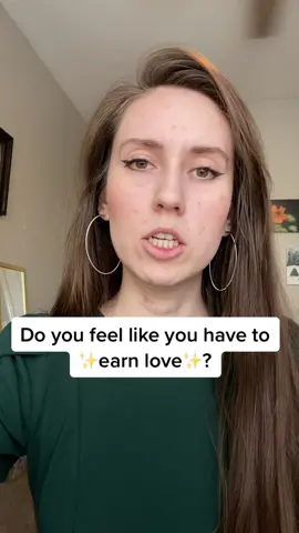 You do NOT have to earn love. #earnlove #selflovejourney #selfrespect #howtoloveyourself 