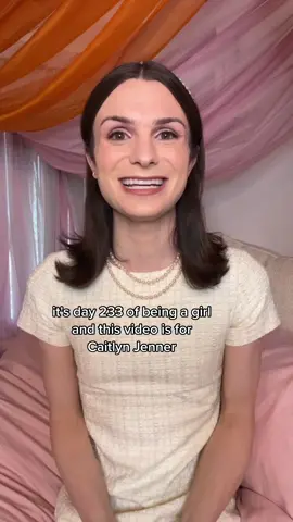 Day 233- a message to Caitlyn. To my followers, please do not send her any hate. ❤️ #trans #daysofgirlhood #caitlynjenner 