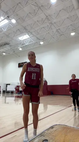 Can’t stop, won’t stop doing this dance #fyp #foryoupage #womensbasketball #ncaabasketball #division1 #basketball 