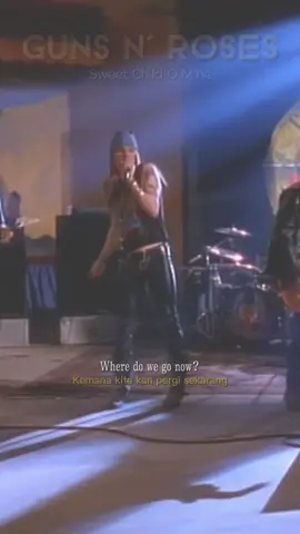 Sweet Child O' Mine | Guns N' Roses   #videomusic #music #gunsandroses #sweetchildofmine #liriklagu #1990s #fyp 