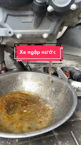 Xe ngập nước mà chủ quan không xả nhớt đi cả tuần:( #Halloween2022  #x135shop  #dochoixemaydanang 
