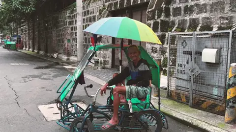 SHORT SHOTS: A Snip Conversation with One of the Intramuros' Oldest Pedicab Drivers  #reels #fyp #foryou #foryoupage #shorts #shortvideos #intramuros #manila #philippines #pedicabdriver #workhard 