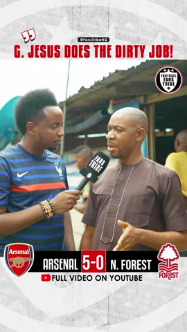 Watch mr Peter's FULL INTERVIEW on YouTube (YouTube icon in bio) 😅📺⚽ - #naijafootball #PremierLeague  #arsenalfc #arsenaltiktok #tiktoknigeria #naijatiktok #trending #fyp #footballtiktok #football #footy #nigeria arsenal 5-0 Nottingham Forest Nigerian comedy videos Nigerian trending sounds Nigerian tiktok Arsenal vs Nottingham arsenal highlights today 