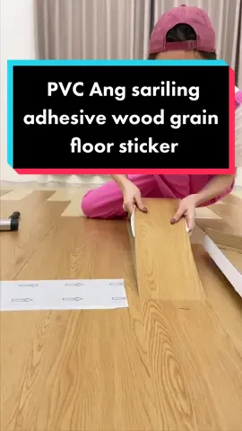 PVC wood grain floor paste waterproof fireproofing#floorcovering #wallpaper #pvcwallpaper #pvcflooring #pvcfloor #waterproofflooring #fireproofing #lifetip #lifetips #fyp #goodthing #foryou 