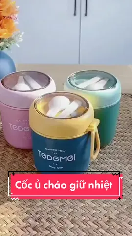 Cốc ủ cháo, canh giữ nhiệt tedemei, có nhiều màu sắc đa dạng đáng yêu để lựa chọn #coc #giunhiet #tedemei #dogiadung #xuhuong 