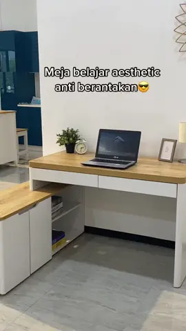 Meja belajar bikin kamar no berantakan berantakan club😎 GRATIS ONGKIR ke Jawa dan Denpasar⚠️ #melodyfurniture #meja #mejabelajar #kamaraesthetic #desk #fyp #unholy #samsmith 