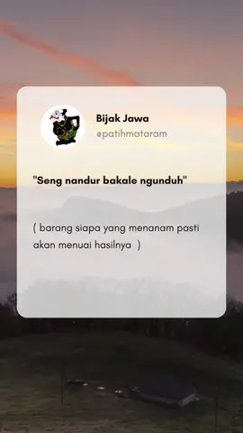 seng nandur bakale ngunduh #monggo #jawi #bojonegoro #jogja #tuban #solo #tiangjowo 