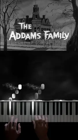 The Addams Family Theme! #halloween #addamsfamily #theme #piano #cover #spooky