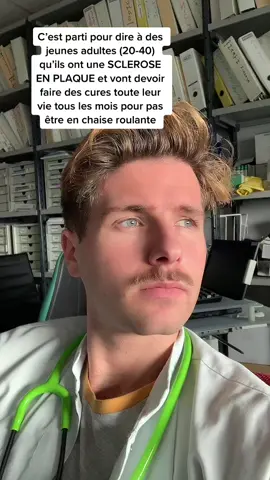 Triste réalité. Mais on garde le sourire #fyp #pourtoi #medecine #externat #scleroseenplaque #passmedecine 