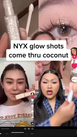 It’s the way my eyes were the center of attention 😩💖 I love bringing light to my eyes & this was sooo perfect 🫶🏼 @nyxcosmetics glow shots in come thru coconut 🥥    @thestacychen @erikatitus   #makeup #beauty #makeupmusthaves #nyxcosmetics #newmakeup #makeuptryon 