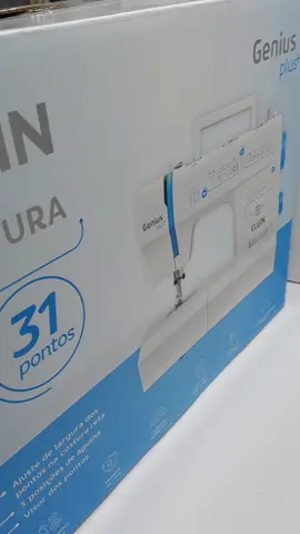 Máquina de Costura 31 Pontos Elgin Genius Plus JX4035  #elgin #maquinadecostura #mjssmartimports #vendasonline 