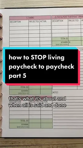Bills & debt is not a budget when you know you have extra dollars beyond that. Intention changes everything. #Budgeting #budgetplanner #discboundplanner #paychecktopaychecknomore 