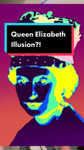 can you see her?😳💀 #foryoupage #fypシ #forup #queenelizabeth #thequeen #illusion #trythisout #thedudewithcards #danielhuckins 