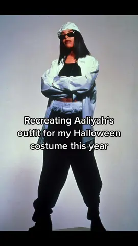Recreating Aaliyah outfit 😍  #halloweenlook #aaliyahhalloween #aaliyah #princessofrnb #rnb #Halloween2022 #myhalloweencostume 