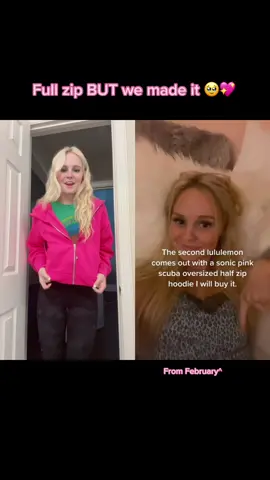 #duet with @kylarcoulson  #sonicpinklululemon #lululemonsonicpinkscuba #lululemonunboxing #lululemonhaul #lululemonscubacollection 