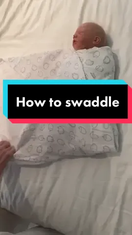 2 ways to swaddle a baby 👶 #swaddle #swaddling #swaddledbaby #babyburrito #newbaby #newbornswaddles #newborn  *Remember to stop swaddling as soon as your baby starts to roll 