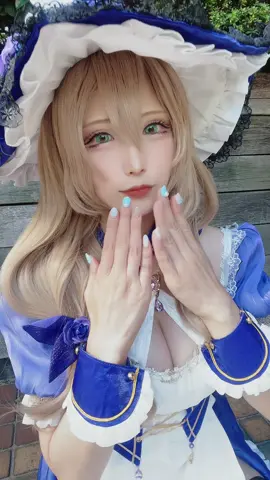 あざといリサさん💜#原神 #コスプレ #ハロウィン #おすすめ #いいねいいね #GenshinImpact #cosplay #fyp 