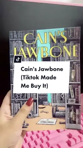 Anyone here trying to solve Cain's Jawbone! Comment below. #cainsjawbone #BookTok #cainsjawbonebook #cainsjawboneprogress 