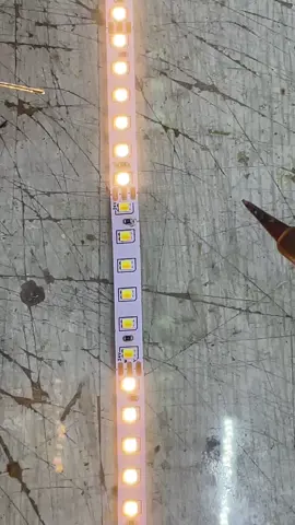 How to solve the problem that the light strip does not light up due to faulty resistance welding.#ledlights #2835 led #snakes