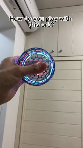 Look, you throw it out and it comes back #ufodrone #gadget #toy #toystikdrone #flyufo  