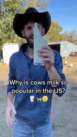 Why is cows milk more popular than goat milk? 🥛  #milk #dairy #cow #cows #goat #goats #animals #animal #pet #pets #farmtok #farming #shilohfarm #fyp #foryou #wow #cool #fact #facts #funfact #funfacts #EduTok 
