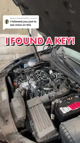 Replying to @flightrisk429 Well… it beats the heck outta’ buying a key! #VW 